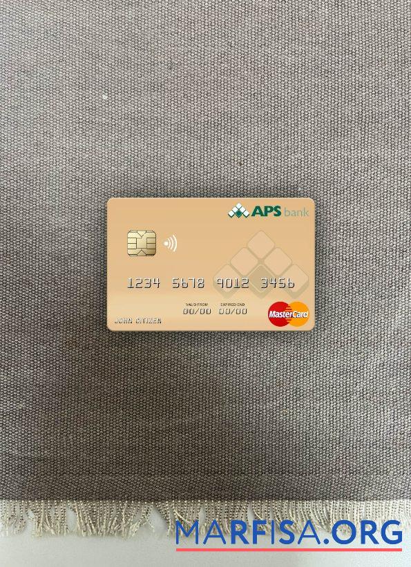 Downloadable Malta APS Bank Limited mastercard photolook front sample